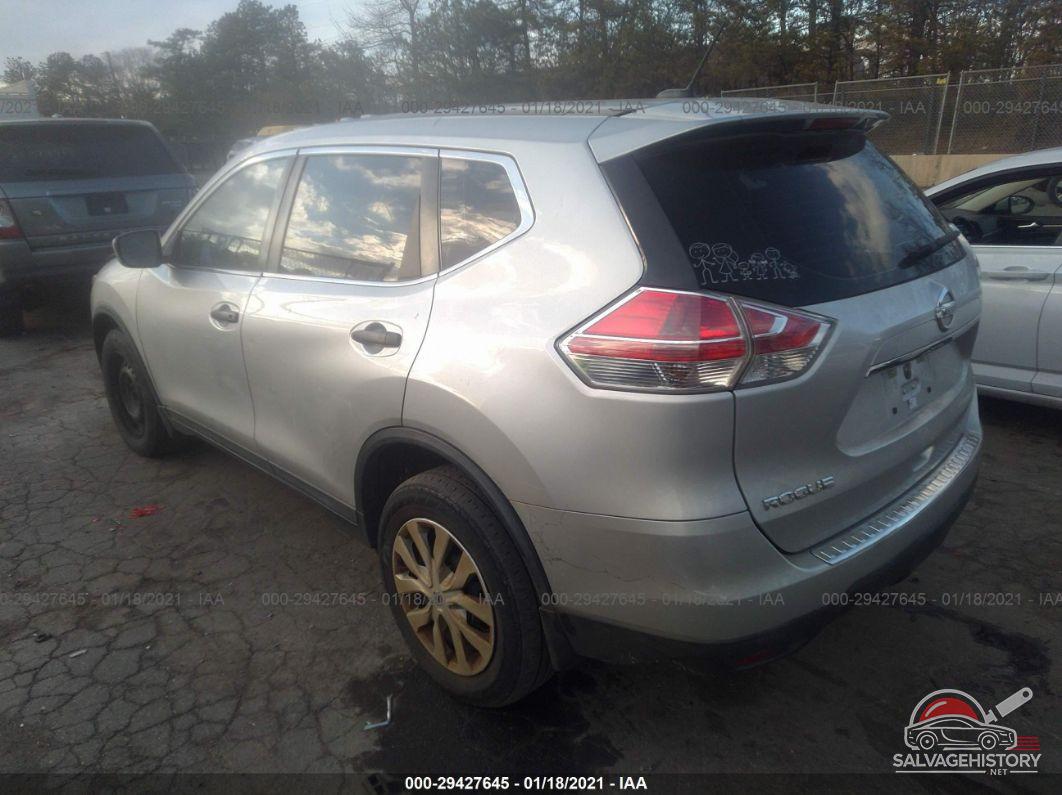KNMAT2MV9GP637080 2016 NISSAN ROGUE photo no. 3