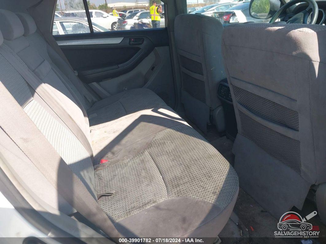 JTEBU14R058052020 2005 TOYOTA 4RUNNER photo no. 8