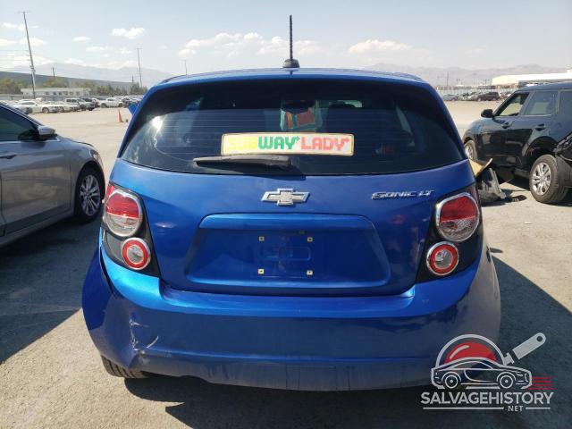 1G1JC6SH4G4163599 2016 CHEVROLET SONIC photo no. 6