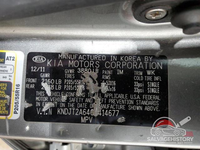 KNDJT2A64C7414677 2012 KIA SOUL photo no. 14