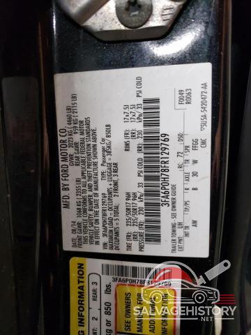 3FA6P0H78FR129769 2015 FORD FUSION photo no. 13