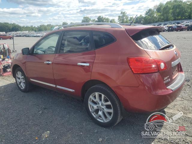 JN8AS5MV9CW365543 2012 NISSAN ROGUE photo no. 2