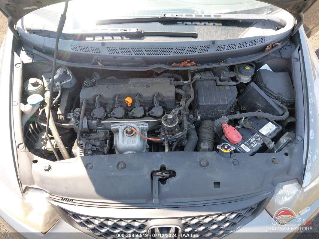 2HGFG12829H539356 2009 HONDA CIVIC photo no. 10