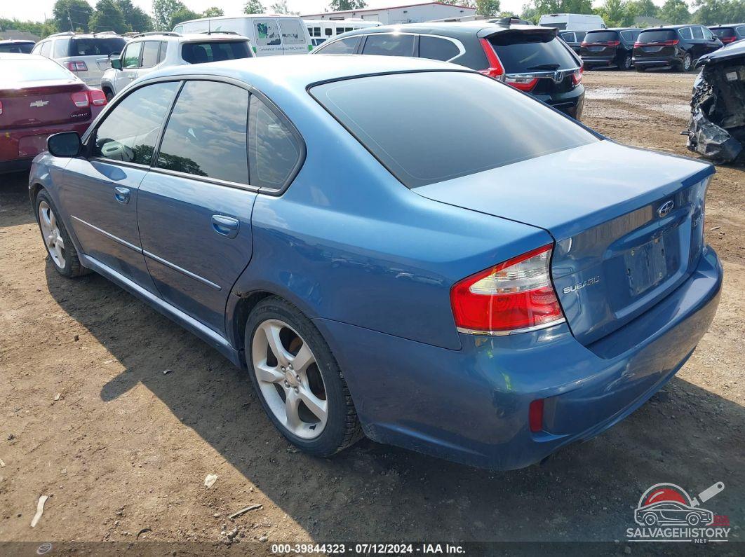 4S3BL616097225612 2009 SUBARU LEGACY photo no. 3