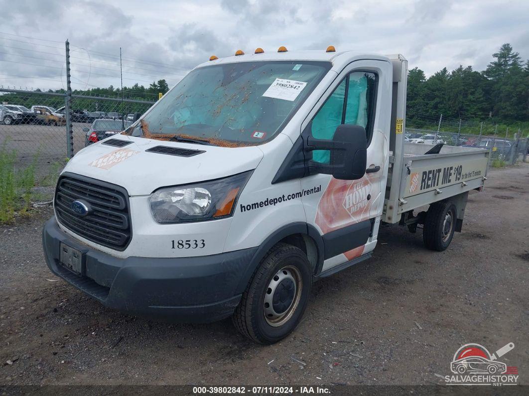 1FDYR5ZM1JKA92653 2018 FORD TRANSIT-250 CAB photo no. 2