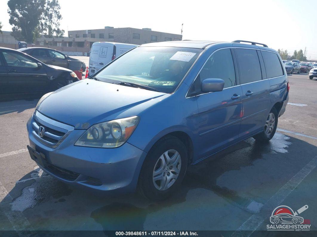 5FNRL38637B044613 2007 HONDA ODYSSEY photo no. 2
