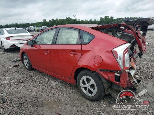 JTDKN3DU2D5675317 2013 TOYOTA PRIUS photo no. 2
