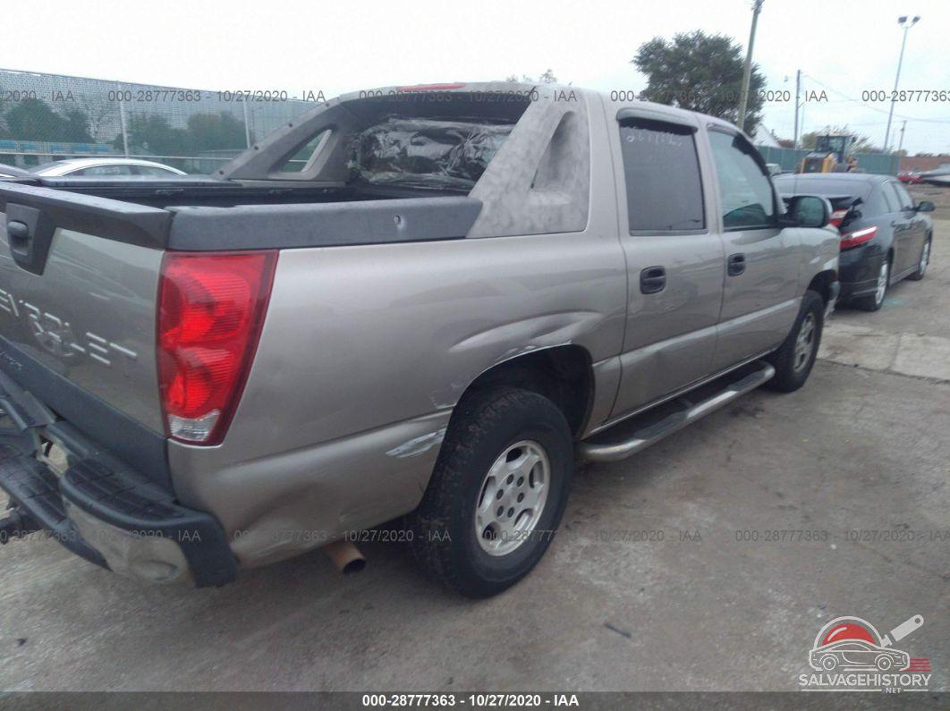 3GNEC13T23G240487 2003 CHEVROLET AVALANCHE photo no. 4