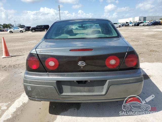 2G1WF52E559128366 2005 CHEVROLET IMPALA photo no. 6