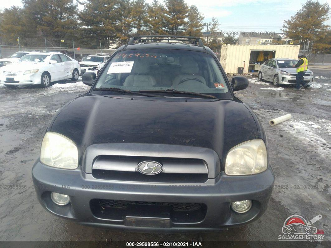 KM8SC73E76U070432 2006 HYUNDAI SANTA FE photo no. 6