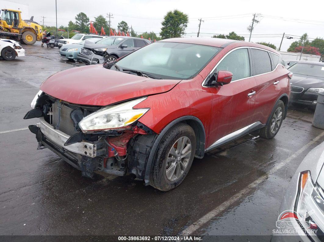 5N1AZ2MG0GN165570 2016 NISSAN MURANO photo no. 2