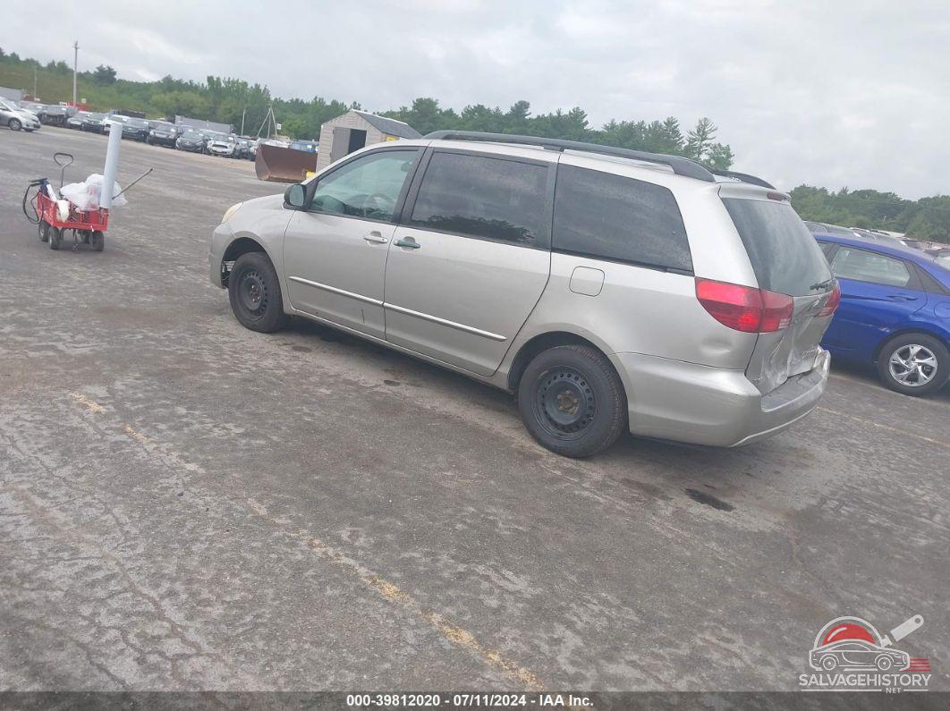 5TDZA23C25S328160 2005 TOYOTA SIENNA photo no. 3