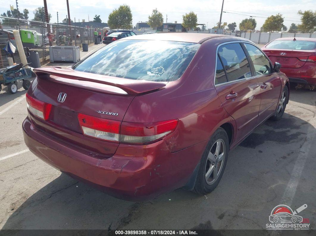 JHMCM56683C073774 2003 HONDA ACCORD photo no. 4