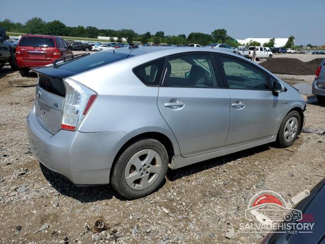 JTDKN3DU6B5343619 2011 TOYOTA PRIUS photo no. 3
