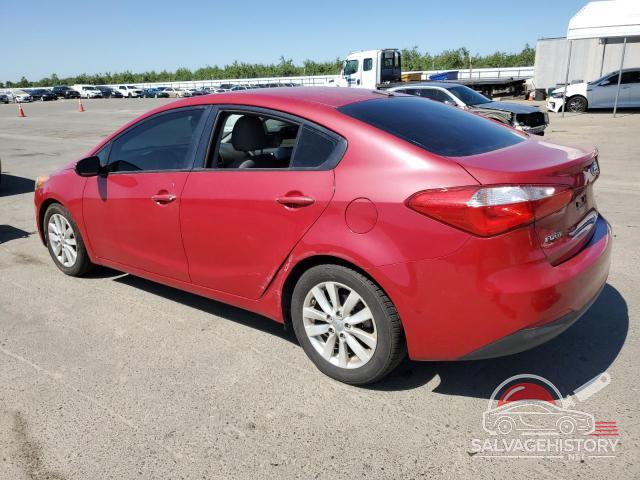 KNAFX4A62E5240027 2014 KIA FORTE photo no. 2
