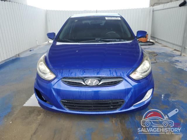 KMHCU5AE6CU034610 2012 HYUNDAI ACCENT photo no. 5