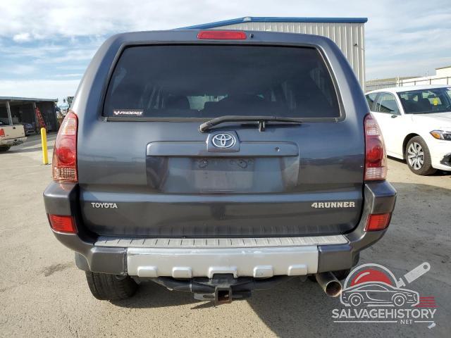 JTEZT14R458006336 2005 TOYOTA 4RUNNER photo no. 6