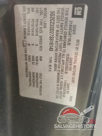 5GZCZ33D27S816143 2007 SATURN VUE photo no. 13
