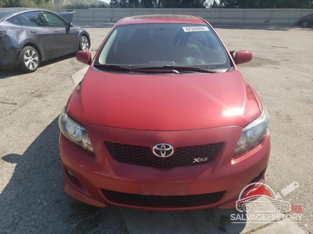 1NXBE40EX9Z021372 2009 TOYOTA COROLLA photo no. 5