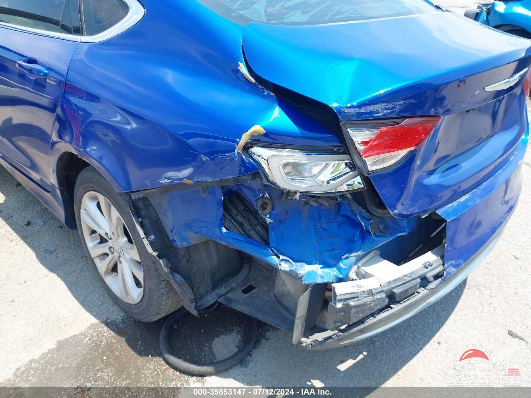 1C3CCCAB6FN716858 2015 CHRYSLER 200 photo no. 6