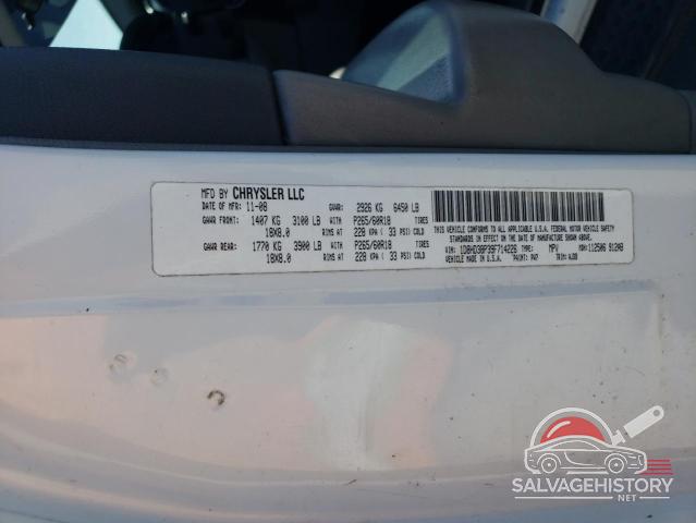1D8HD38P39F714226 2009 DODGE DURANGO photo no. 12