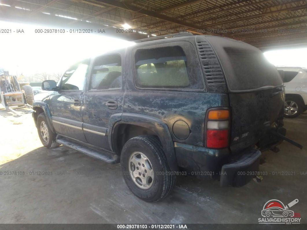 1GNEK13T05R158439 2005 CHEVROLET TAHOE photo no. 3