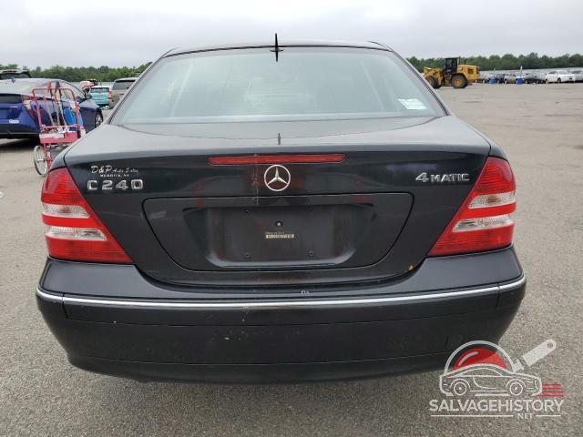 WDBRF81J65F565576 2005 MERCEDES-BENZ C-CLASS photo no. 6
