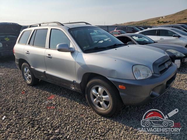 KM8SC73D75U011967 2005 HYUNDAI SANTA FE photo no. 4