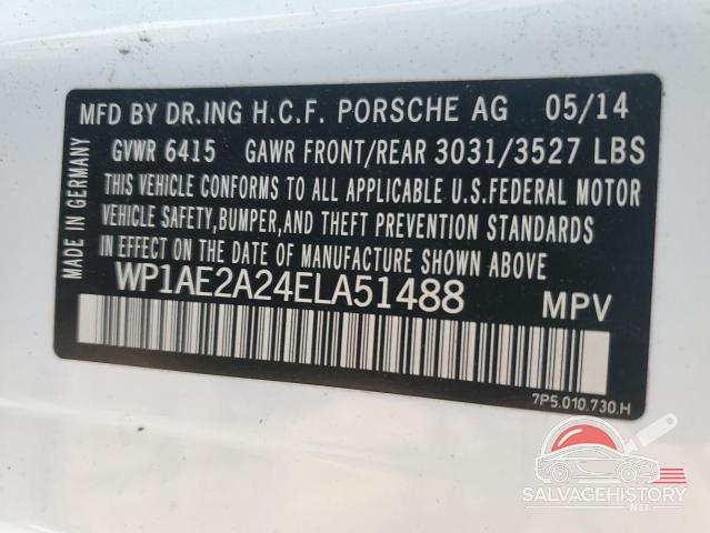 WP1AE2A24ELA51488 2014 PORSCHE CAYENNE photo no. 13