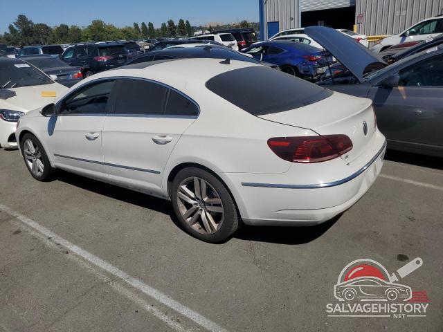 WVWRP7ANXDE525579 2013 VOLKSWAGEN CC photo no. 2