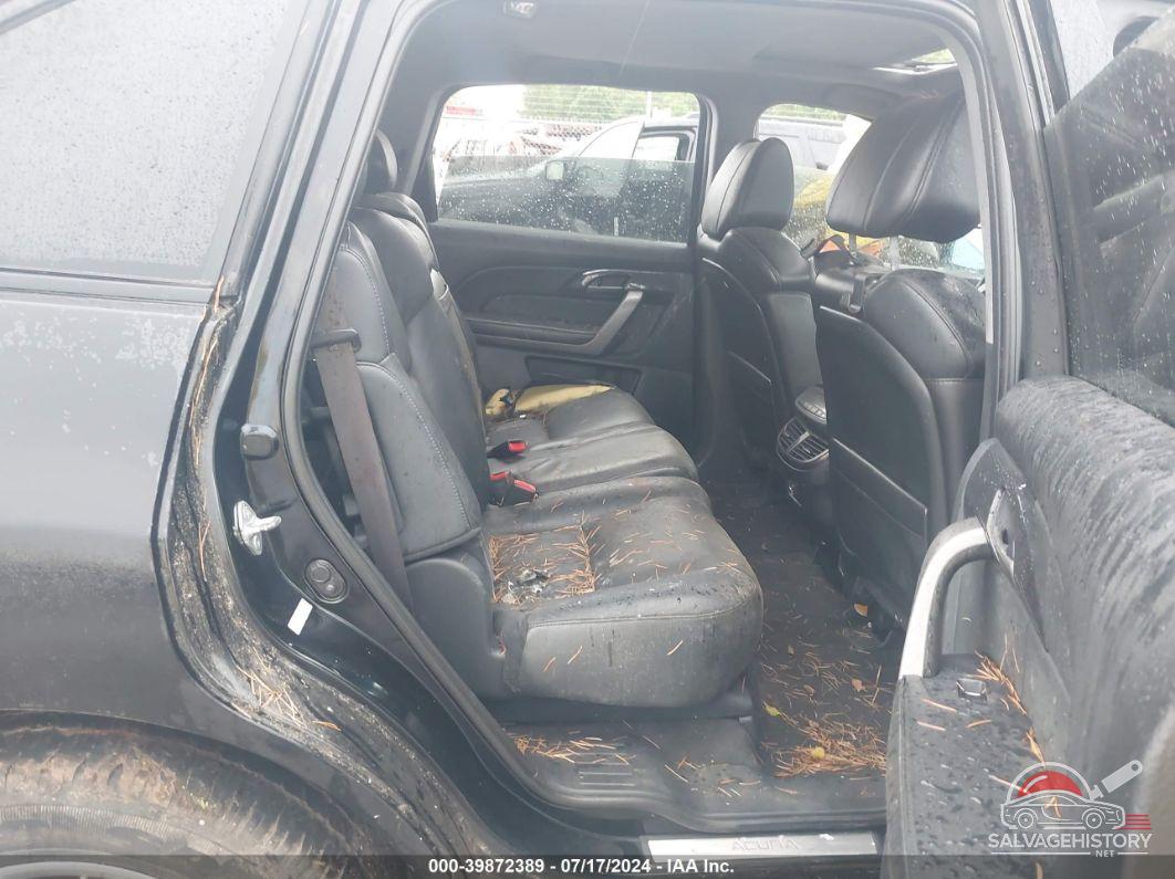 2HNYD28527H500552 2007 ACURA MDX photo no. 8