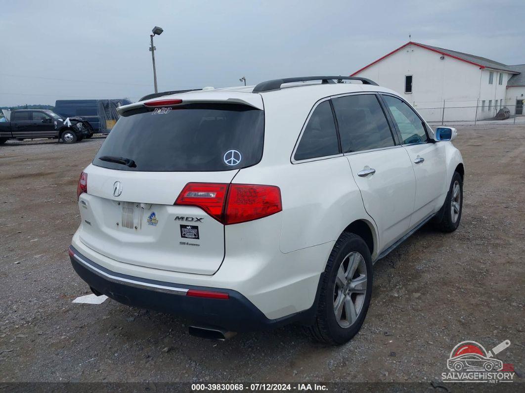 2HNYD2H27AH520714 2010 ACURA MDX photo no. 4