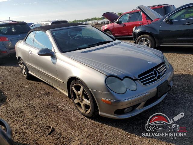 WDBTK75G25T046097 2005 MERCEDES-BENZ CLK-CLASS photo no. 4