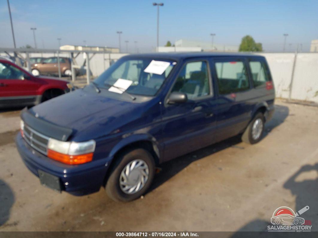 2B4GH25K4PR277468 1993 DODGE CARAVAN photo no. 2