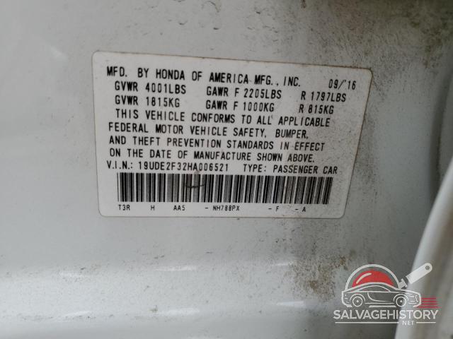 19UDE2F32HA006521 2017 ACURA ILX photo no. 12