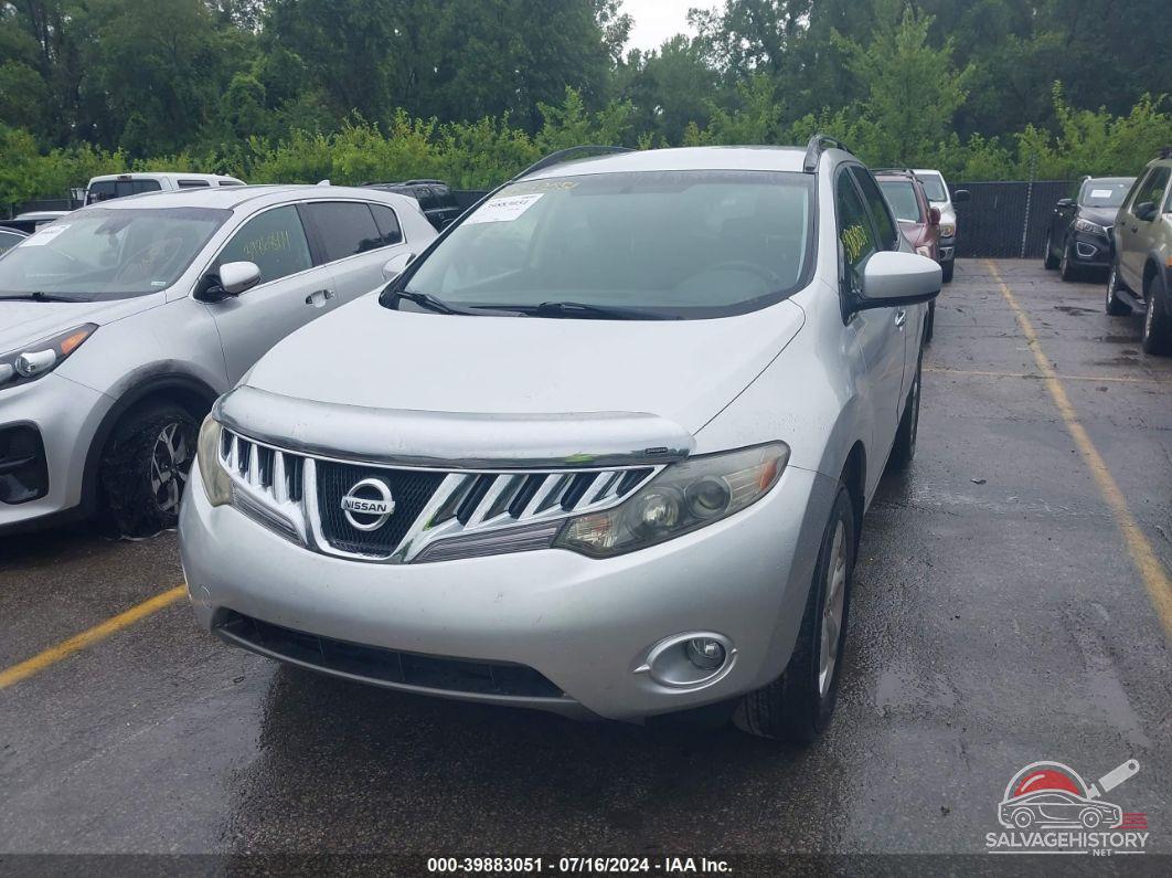 JN8AZ18W09W143957 2009 NISSAN MURANO photo no. 6