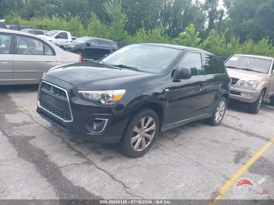 4A4AR4AU7DE010450 2013 MITSUBISHI OUTLANDER SPORT photo no. 2