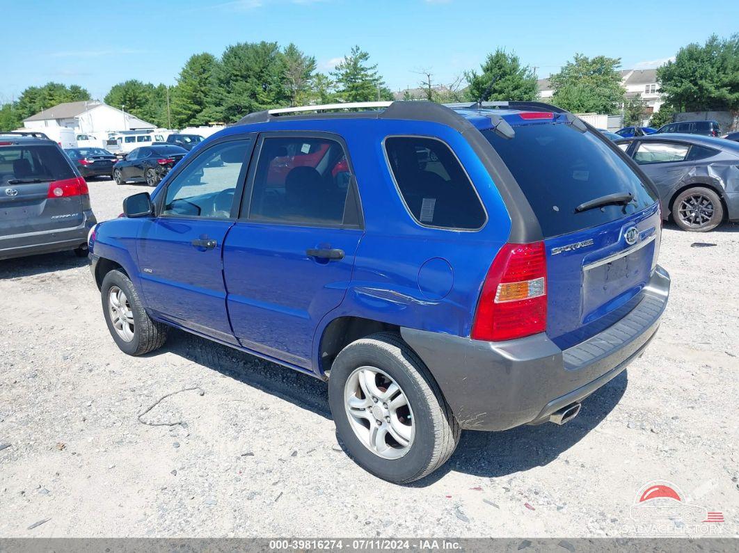 KNDJE723087477309 2008 KIA SPORTAGE photo no. 3