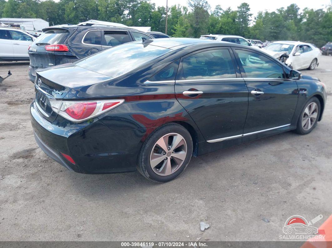 KMHEC4A47BA016386 2011 HYUNDAI SONATA HYBRID photo no. 4