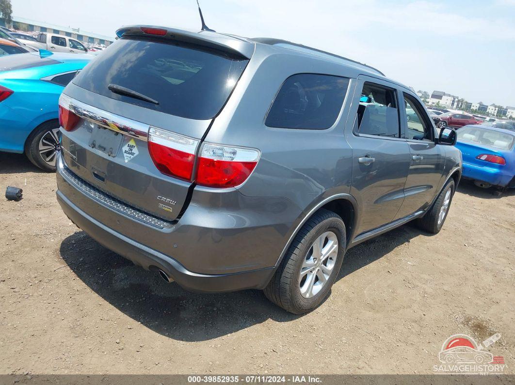 1C4RDHDG7CC158534 2012 DODGE DURANGO photo no. 4