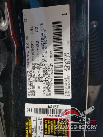 5TFHY5F12KX846617 2019 TOYOTA TUNDRA photo no. 12
