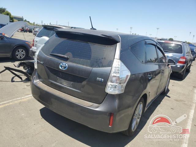 JTDZN3EU5C3174364 2012 TOYOTA PRIUS photo no. 3
