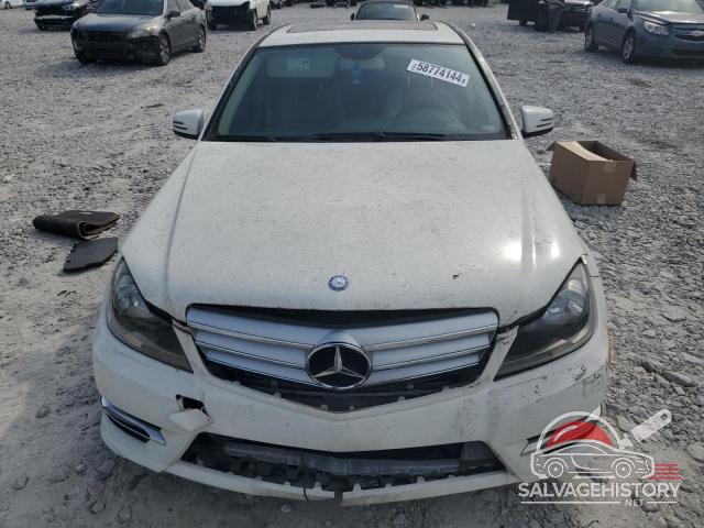 WDDGF8BB6CR194825 2012 MERCEDES-BENZ C-CLASS photo no. 5