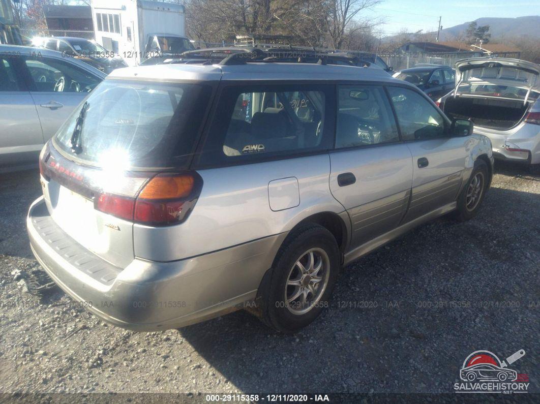 4S3BH675637621079 2003 SUBARU LEGACY WAGON photo no. 4