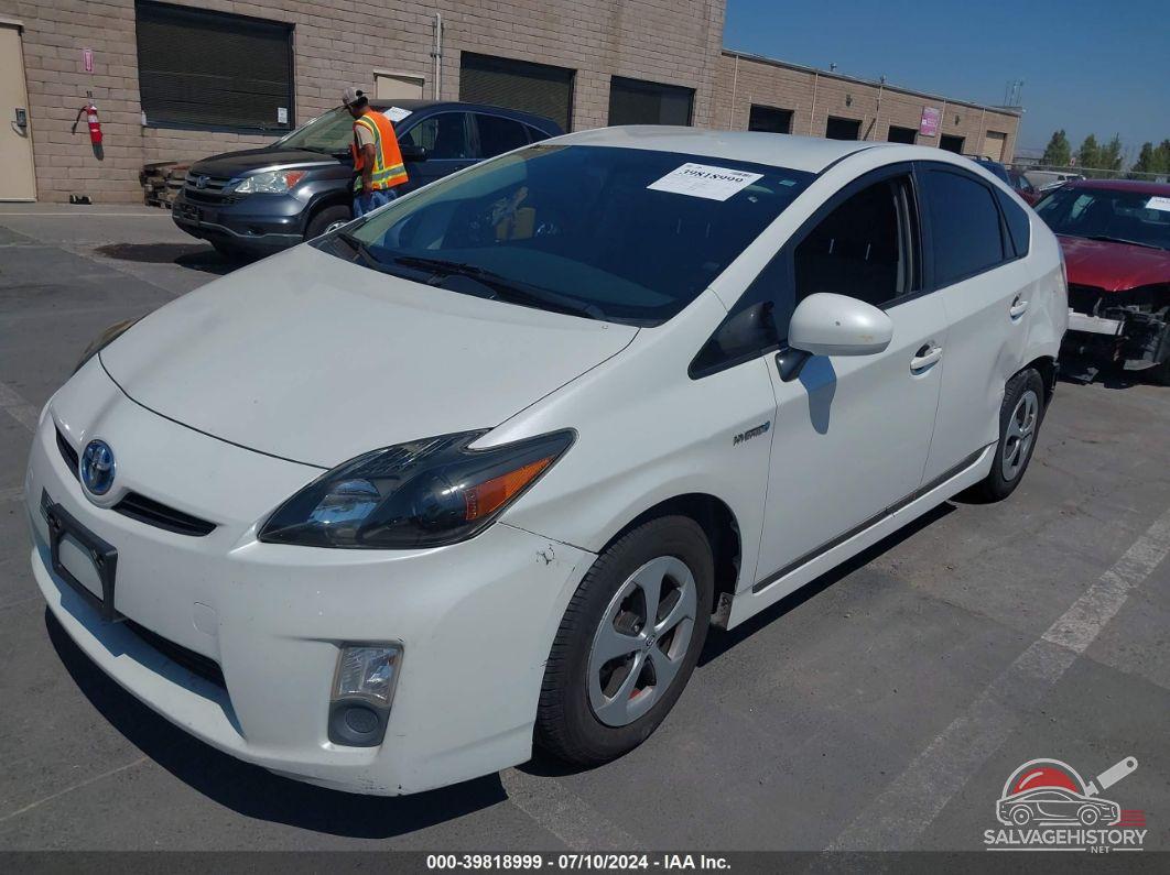 JTDKN3DU1A1239917 2010 TOYOTA PRIUS photo no. 2