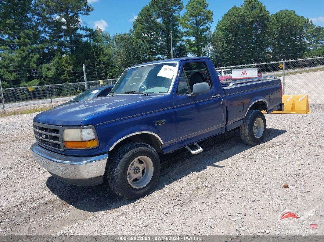 1FTEF15Y8TNA00070 1996 FORD F150 photo no. 2