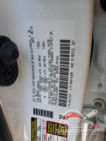 3TMCZ5AN7JM182885 2018 TOYOTA TACOMA photo no. 12