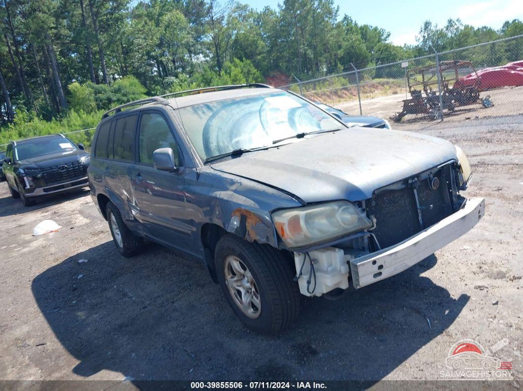 JTEGD21A140094560 2004 TOYOTA HIGHLANDER photo no. 11