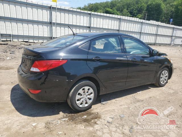 KMHCT4AE3HU363513 2017 HYUNDAI ACCENT photo no. 3
