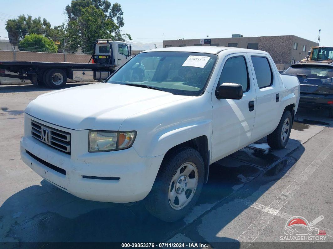 2HJYK16217H528725 2007 HONDA RIDGELINE photo no. 6